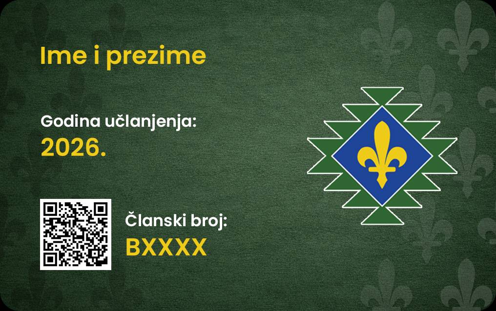 Zelena kartica zadnja strana